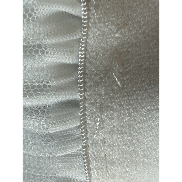 MetroWear PXL White Skirt Gauzy Flowy Y2k Boho Whimsy Goth Flaw G - Picture 8 of 8